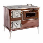 Micul Fermier MF-EI1004-G01 Soba pe lemne 6.7kW Fantazia, cos dreapta