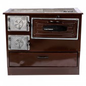 Micul Fermier MF-EI1006-G01 Soba pe lemne 9kW Grand Fantazia, cos dreapta