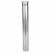 Micul Fermier MF-EI1022-G01 Burlan pentru soba pe lemne, zincat, 120 mm