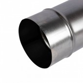 Micul Fermier MF-EI1023-G01 Burlan pentru soba pe lemne, 100cm, Ã¸120mm, Zincat