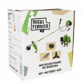 Micul Fermier MF-MC1002-G01 Motocositoare Micul Fermier 1.9CP, 43CC, motor benzina 2T, pornire rapida, 3 accesorii, tija 28mm