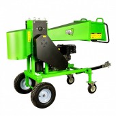 Micul Fermier MF-MO1011-G01 Tocator crengi Micul Fermier, motor benzina 18CP, diametru maxim de taiere Ã˜120mm, cu carlig de remorcare, pentru brichete