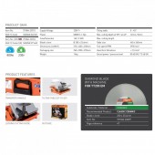 Norton - Saint Gobain TT 200EM Masina de taiat placi, Norton Clipper TT 200 EM, 800W