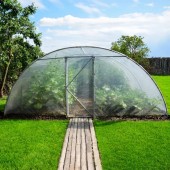 OEM #513 Sera tip tunel, suprafata 18 mp, teava zincata, cu usa