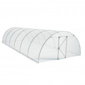 OEM #51304 Sera tip tunel, suprafata 54 mp, teava zincata, cu usa