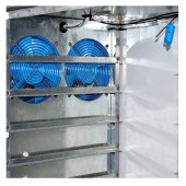 OEM #819 Incubator profesional cu intoarcere automata, termometru si invertor, 1000 oua, Termohigrometru, Inox
