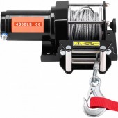 OEM ATVGSSJPYXWXEJRPBV9 Troliu electric 12V DC, 1.3 CP, capacitate 1814 kg, cablu 12 m, Telecomanda WiFi si cu fir, IP55, pentru ATV