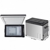 OEM BXS50LC50220VU6C0V2 Lada frigorifica cu compresor 12/24 V DC, 110-240 V AC, capacitate 50 l, -20 â„ƒ pana la 20 â„ƒ, dimensiune 650 x 375 x 497 mm, panou digital