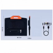 OEM BXSDJTYNBDJEDTGRWV9 Panou solar monocristalin, Portabil, 200 W, IP67, 18V DC, dimensiune 2400 x 533 mm