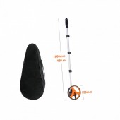OEM CLLFZXXSJ63INZ0GAV0 Roata de masurat distante, Telescopica 42-100 cm, Diametru roata 159 mm, ABS / Aluminiu, 10000 m