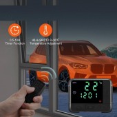 OEM CYJRQW220V8KW86SCV2 Incalzitor stationar, Sirocou diesel, 8 kW, alimentare 220 V AC, 12/24 V DC, Telecomanda, 0.16-0.62 l/h, Rezervor 5 l