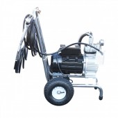 OEM DISSY68 Pompa de vopsit airless profesionala cu membrana 2kW, 220V, debit 4 L/min, duza 521, presiune maxima 220 bar X D990