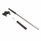 OEM DISSY73 Set 3 gletiere profesionale inox 30/55/100cm, suport cu maner telescopic 85-200cm