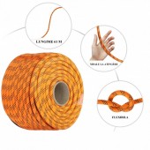 OEM DLSBZ16MMX61M0001V0 Franghie din poliester, Lungime 61 m, Rezistenta rupere 3900 kg, Diametru 14 mm, Impletitura dubla