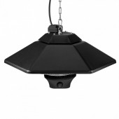 OEM HWXJRQ2KWSXXDUILIV2 Incalzitor cu infrarosu suspendat 800-2000W, Telecomanda, 3 trepte temperatura, IP34, Aluminiu, 440x440x220 mm