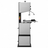 OEM MCQGDJL1415HPTM7WV2 Fierastrau vertical cu banda pentru lemn, 0-45Â°, viteza variabila 440-846 m/min, 1100 W, Dimensiune panza 2780 x 10 mm