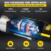 OEM STGJWQJXDYSD25M11V2 Masina hidraulica de indoit armatura otel, 1500 W, Unghi 0Â°-90Â°, Diametru de indoire 10-25 mm, 560 x 170 x 220 mm