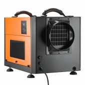 OMS SYCSQJSLED60RVEZF001V2 Dezumidificator comercial 50 l / zi, putere 650 W, moduri Auto, Uscare, Repaus si Dezghetare inteligenta, Furtun drenaj 2 m