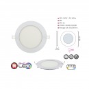 Panou Led rotund, Slim-9, putere 9 W, 6400 K