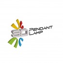 Pendul Quantum Chrome-2, max. 60 W, sticla, diametru 220 mm, efect 3D