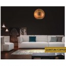 Pendul Quantum Copper-1, max. 60 W, sticla, diametru 250 mm, efect 3D