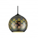 Pendul Spectrum Chrome-1, max. 60 W, sticla, diametru 250 mm, efect 3D