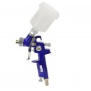 Pistol de vopsit cu aer comprimat, rezervorul pozitionat in sus 125 ml, Geko G01105, HVLP, 0.8mm