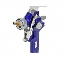 Pistol de vopsit cu aer comprimat, rezervorul pozitionat in sus 125 ml, Geko G01105, HVLP, 0.8mm