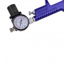 Pistol de vopsit cu aer comprimat Geko G01182, HVLP, 1.4mm, 600ml, reductor presiune