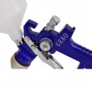 Pistol de vopsit cu aer comprimat Geko G01182, HVLP, 1.4mm, 600ml, reductor presiune
