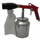 Pistol pentru sablat cu recuperator Geko G01197, rezervor 1 L