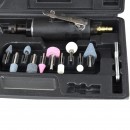 Polizor drept pneumatic Geko G03142, disc 75 mm, accesorii si valiza transport