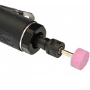 Polizor drept pneumatic Geko G03142, disc 75 mm, accesorii si valiza transport