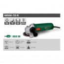 Polizor unghiular DWT WS08-115R, putere 860 W, 115 mm, 11000 rpm, Protectie restart