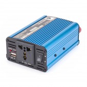 Powermat PM1058 Invertor cu unda sinusoidala modificata 12V, 230V, 300/600 W, port USB