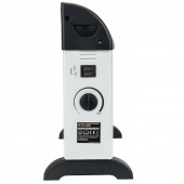 Powermat PM1190 Convector electric, 3 trepte de putere 750/1250/2000 W, Alb, montare Perete/Podea