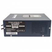 Powermat PM1221 UPS pentru centrale termice, 800VA / 500W, unda sinusoidala pura, 2 prize Schuko