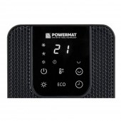 Powermat PM1252 Radiator turn, 2 trepte de putere 1000/2000 W, Telecomanda, Oscilatie, Afisaj LCD