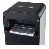 Powermat PM1252 Radiator turn, 2 trepte de putere 1000/2000 W, Telecomanda, Oscilatie, Afisaj LCD