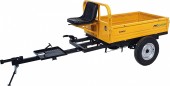 ProGarden 4681000006 ProGARDEN Campo RM600C remorca 600kg motocultor, 1 osie, prindere bolt, roti profil agricol 6.00-12