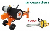 ProGarden PACEK8MF3040P ProGARDEN Pachet BT-EK8 Despicator cinetic busteni, 8T, 230V, 2kW, Dmax 350mm + Cadou MF3040P Motoferastrau 400mm, 3CP, benzina 2t, 51cmc
