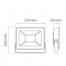 Proiector Led Puma-100, putere 100 W, 5000 lm, IP 65