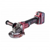 Raider 021106 Polizor unghiular cu 2 acumulatori 20Vx 5Ah, 125mm, motor fara perii