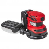 Raider 030180 Slefuitor orbital Ã˜125mm, viteza variabila, cu acumulator 2Ah
