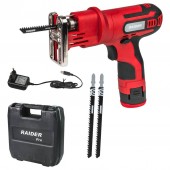 Raider 050139 Ferestrau pendular cu acumulator 12V, 1.5Ah, 25mm quick case