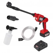 Raider 072110 Aparat spalat cu presiune 2,5MPa,acumulator 4Ah, 6 in1 in set