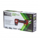 Raider 075714 Foarfeca de gradina cu acumulator Raider RD-PSH01, pentru crengi, 2 x Baterie, 2 Ah, Li-Ion