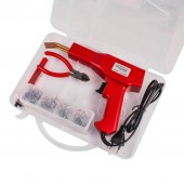 Raider 076206 Aparat de lipit plastic cu capse 60W, 700Â°C, LED in set