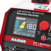 Raider 077217 Aparat de sudura inverter 180A LCD - LMIW220