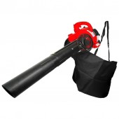 Raider 077404 Aspirator pe benzina cu suflanta si tocator 750W, sac 45l